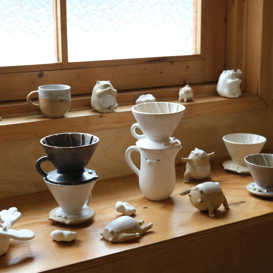 猫,陶瓷艺术的灵动之美