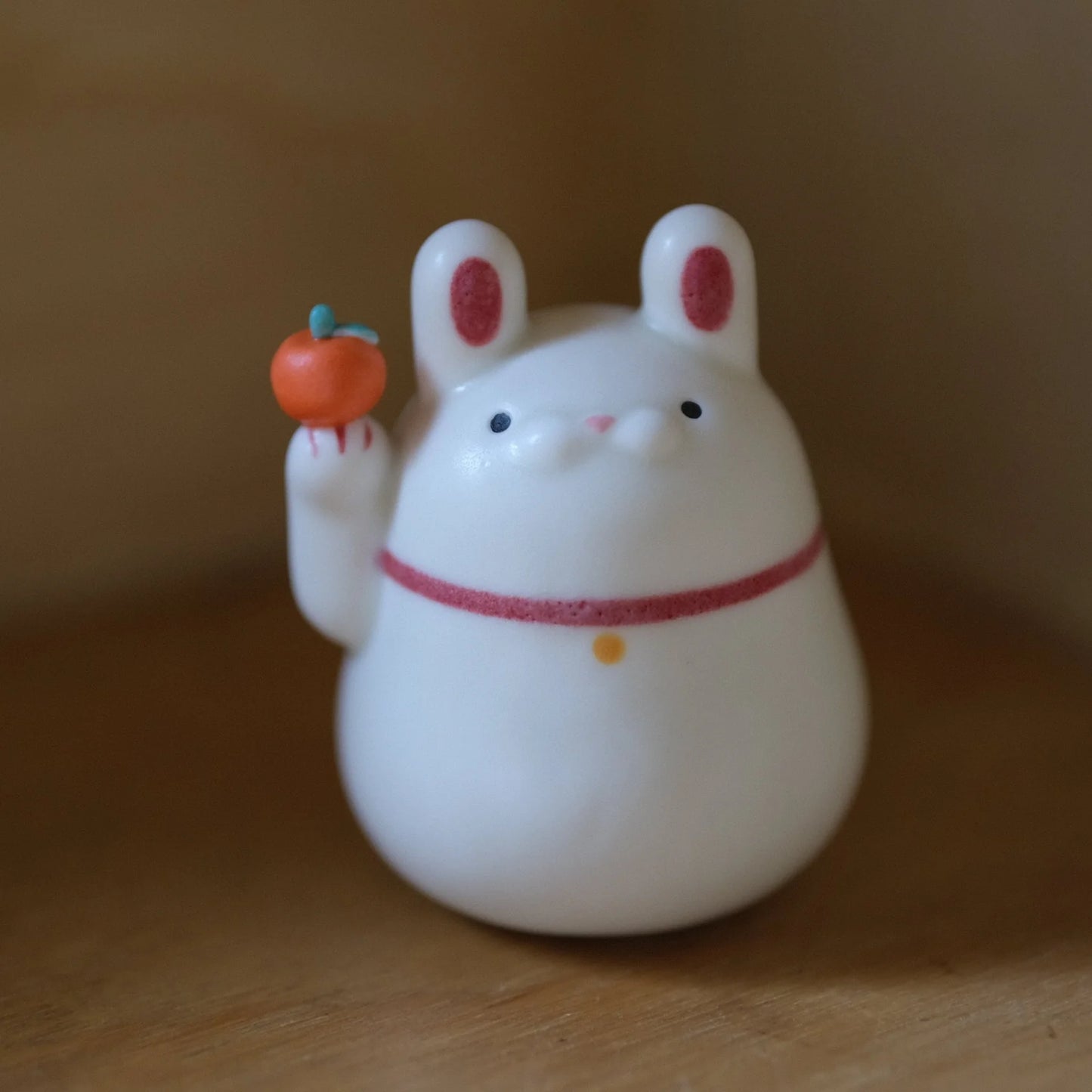 招財兔兔 大吉大利 ｜ 事事順利 幸運兔-柑橘