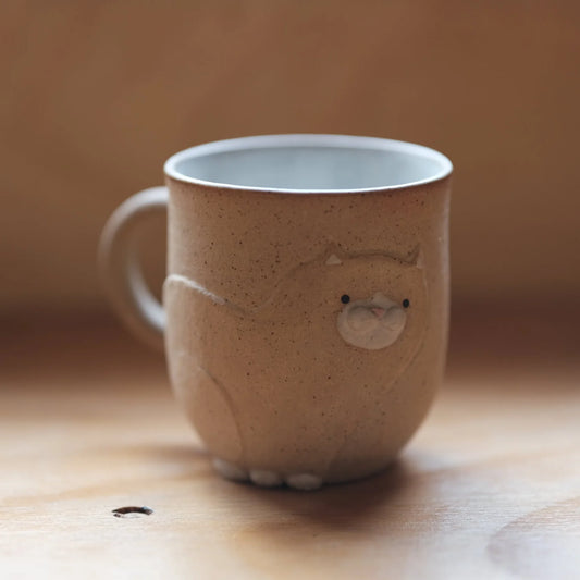 手作陶瓷猫杯4-斑点